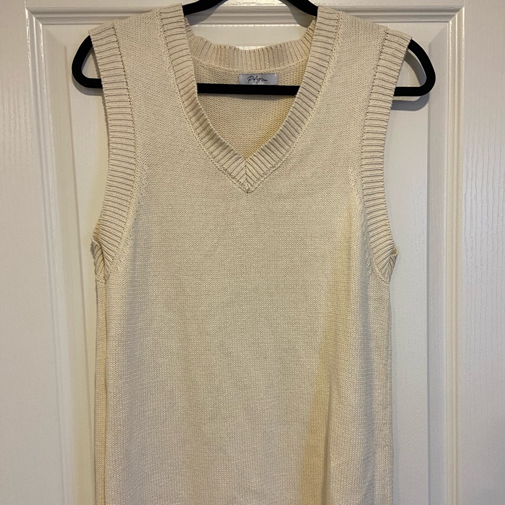 Knit sweater dress